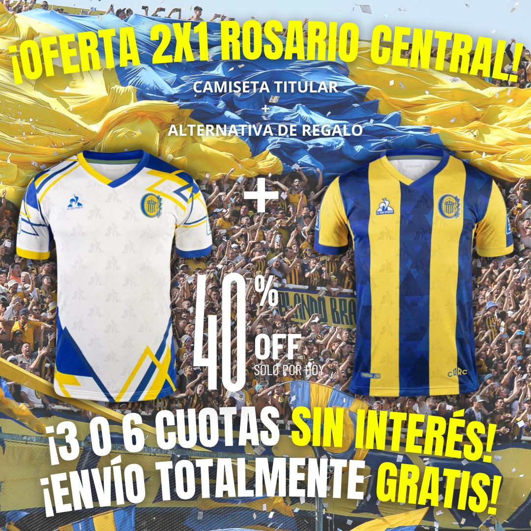 CAMISETA ROSARIO CENTRAL (OFERTA 2X1)