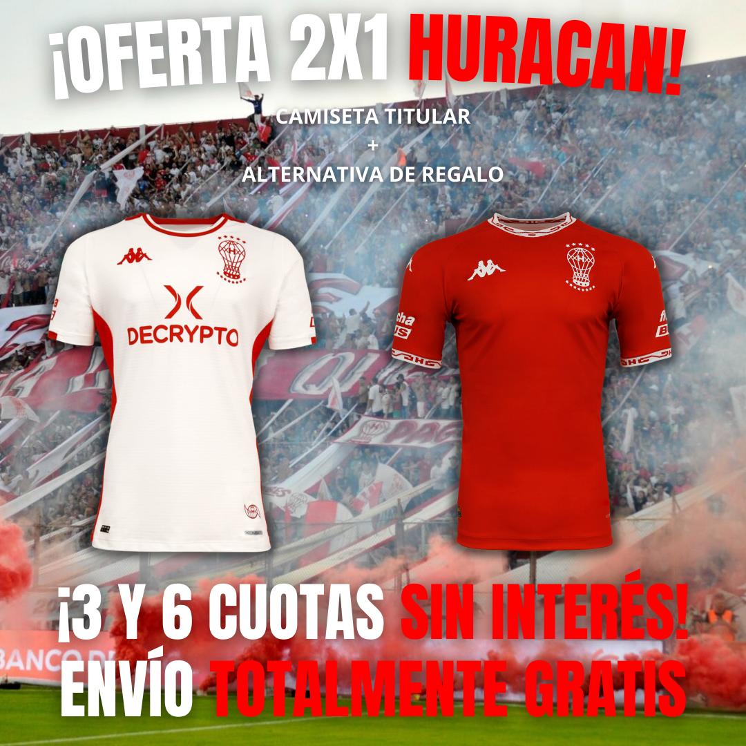 CAMISETA HURACAN 2X1